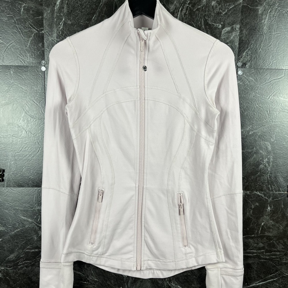 Lululemon Women's Pink Running Define Jacket Size 4 -Flaws